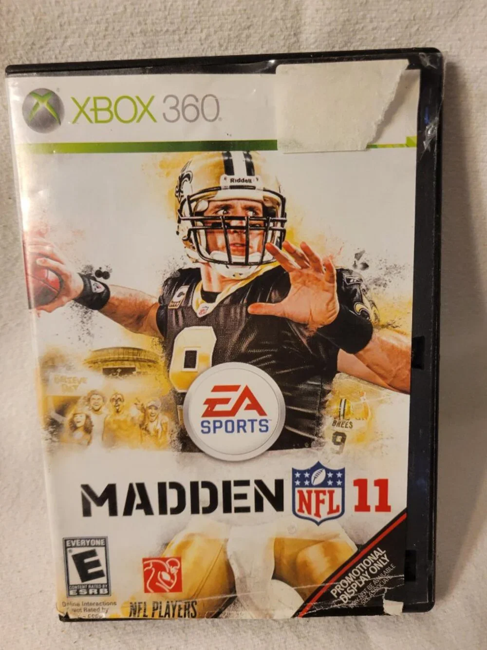 Xbox 360 Madden 11 EA Sports Football Game-- ITEM #1615